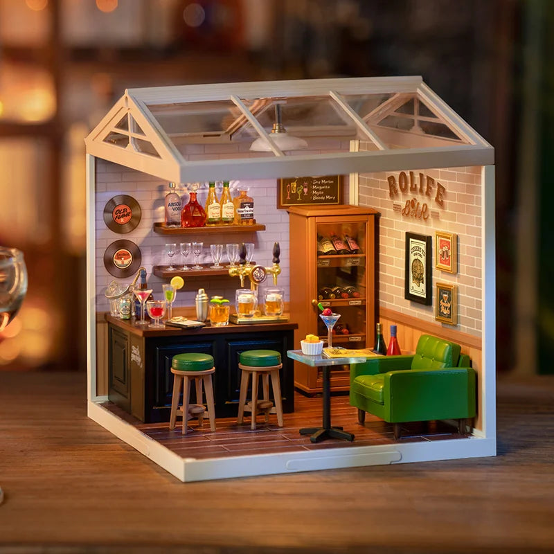 Tiny House Building Kit - Light & Collect DIY Mini Universe Series | MiniCraft