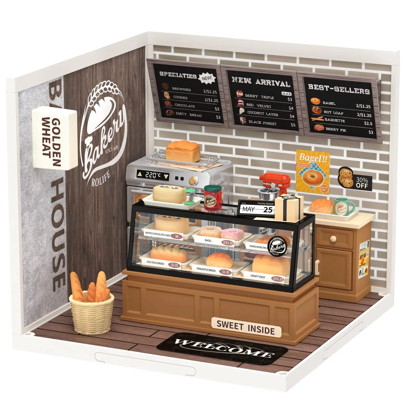 Tiny House Building Kit - Light & Collect DIY Mini Universe Series | MiniCraft