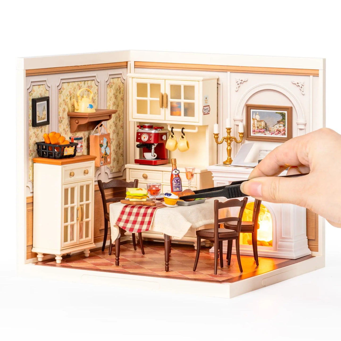 Tiny House Building Kit - Light & Collect DIY Mini Universe Series | MiniCraft