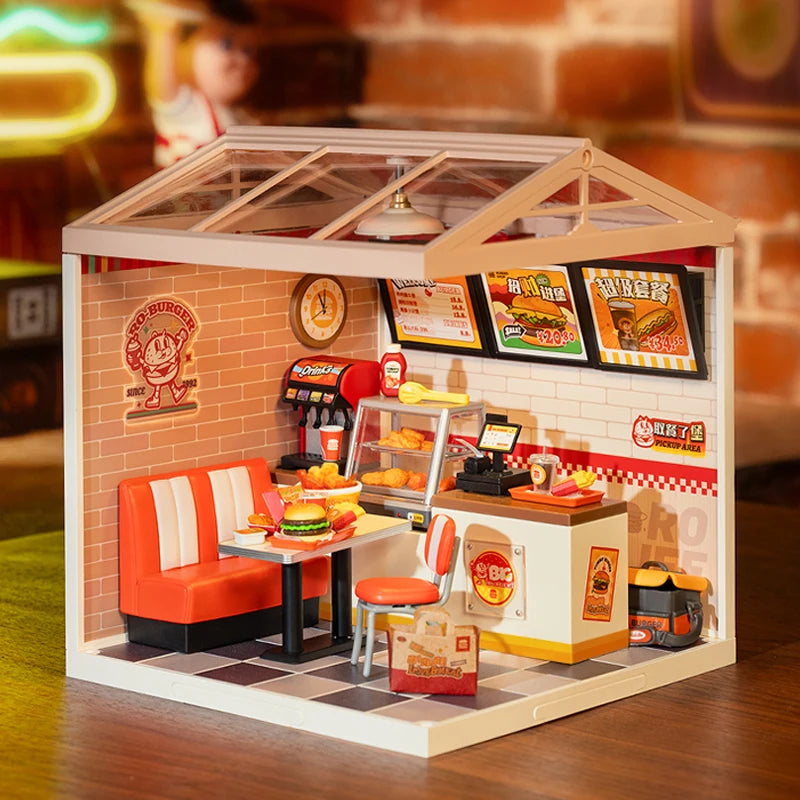 Tiny House Building Kit - Light & Collect DIY Mini Universe Series | MiniCraft