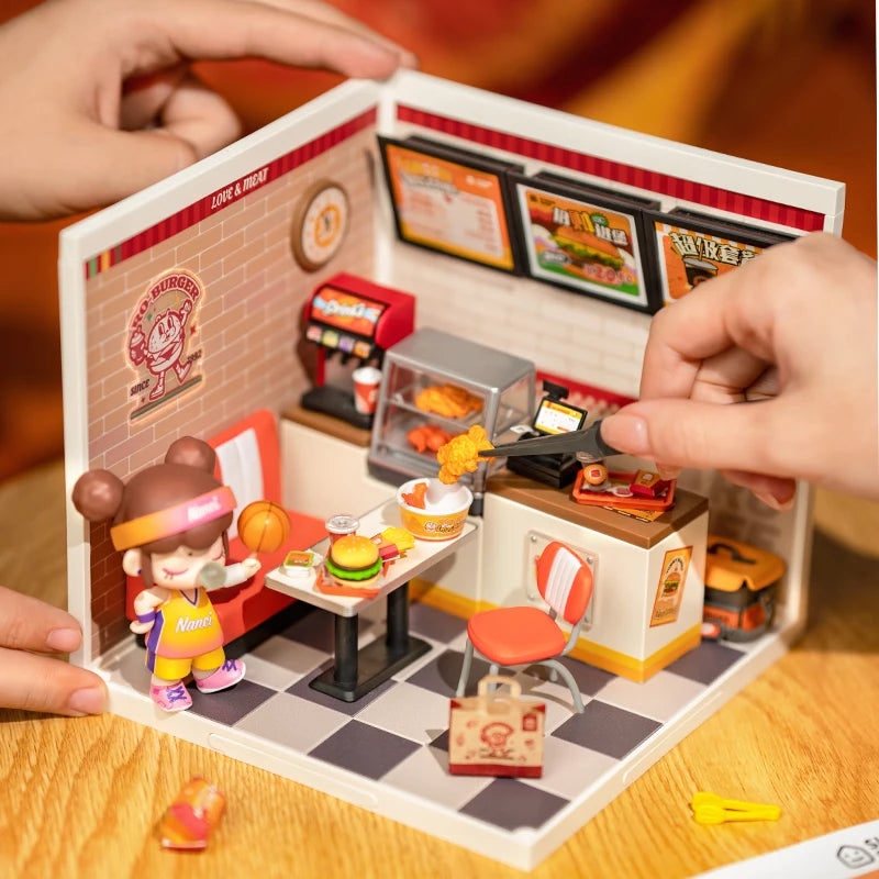Tiny House Building Kit - Light & Collect DIY Mini Universe Series | MiniCraft