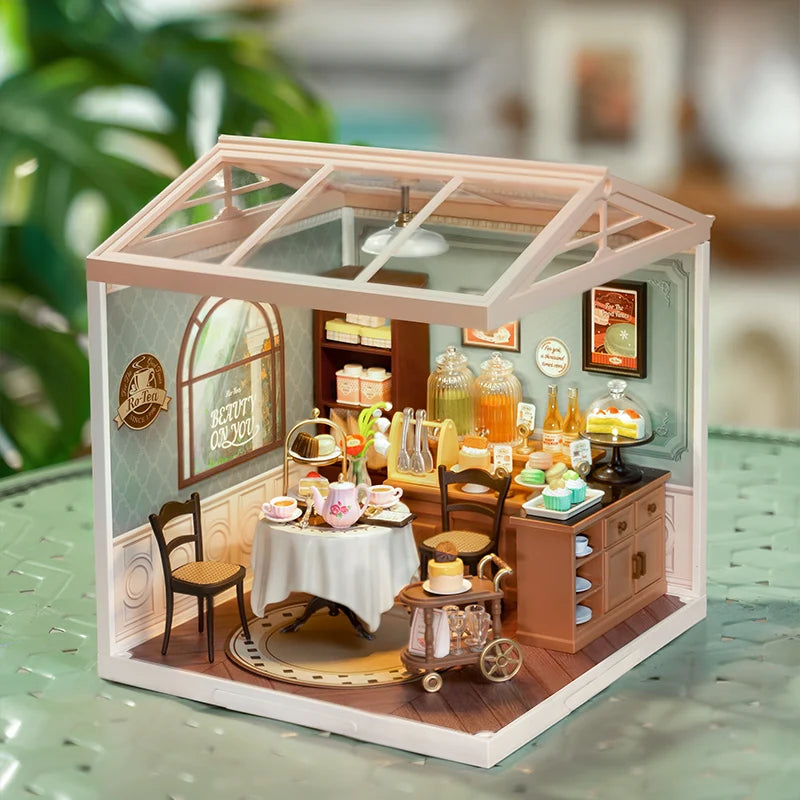 Tiny House Building Kit - Light & Collect DIY Mini Universe Series | MiniCraft