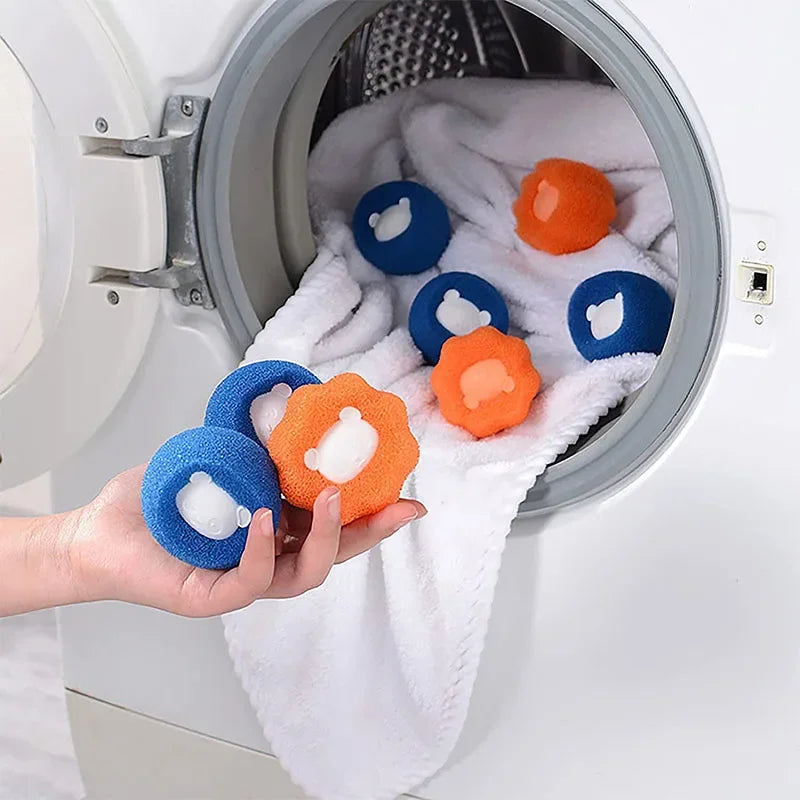 Pet Hair Remover Laundry Balls - Reusable Washing Machine Fur Catcher 10-Pack | FurAway