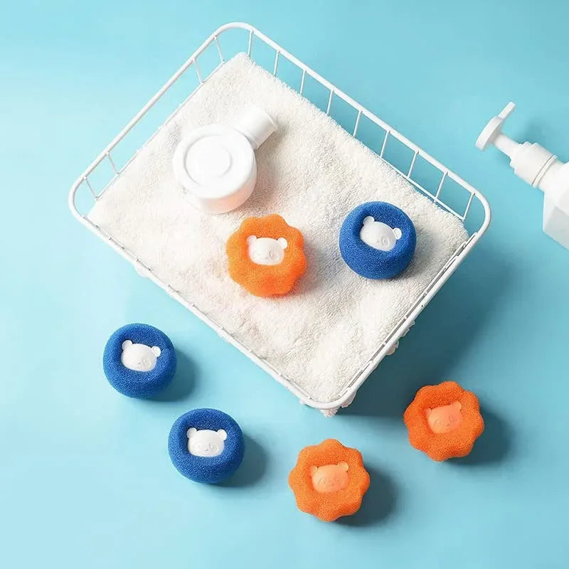 Pet Hair Remover Laundry Balls - Reusable Washing Machine Fur Catcher 10-Pack | FurAway