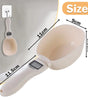 Digital Pet Food Measuring Scoop with Scale - LED Display 800g Kitchen Scale Cup | PetScoop