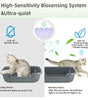 Cat Litter Box Odor Eliminator - Smart Air Purifier 4000mAh Rechargeable Deodorizer | FreshPaws