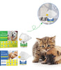 Pet calming products including a box, diffuser, and packaging with images of a dog and cat.