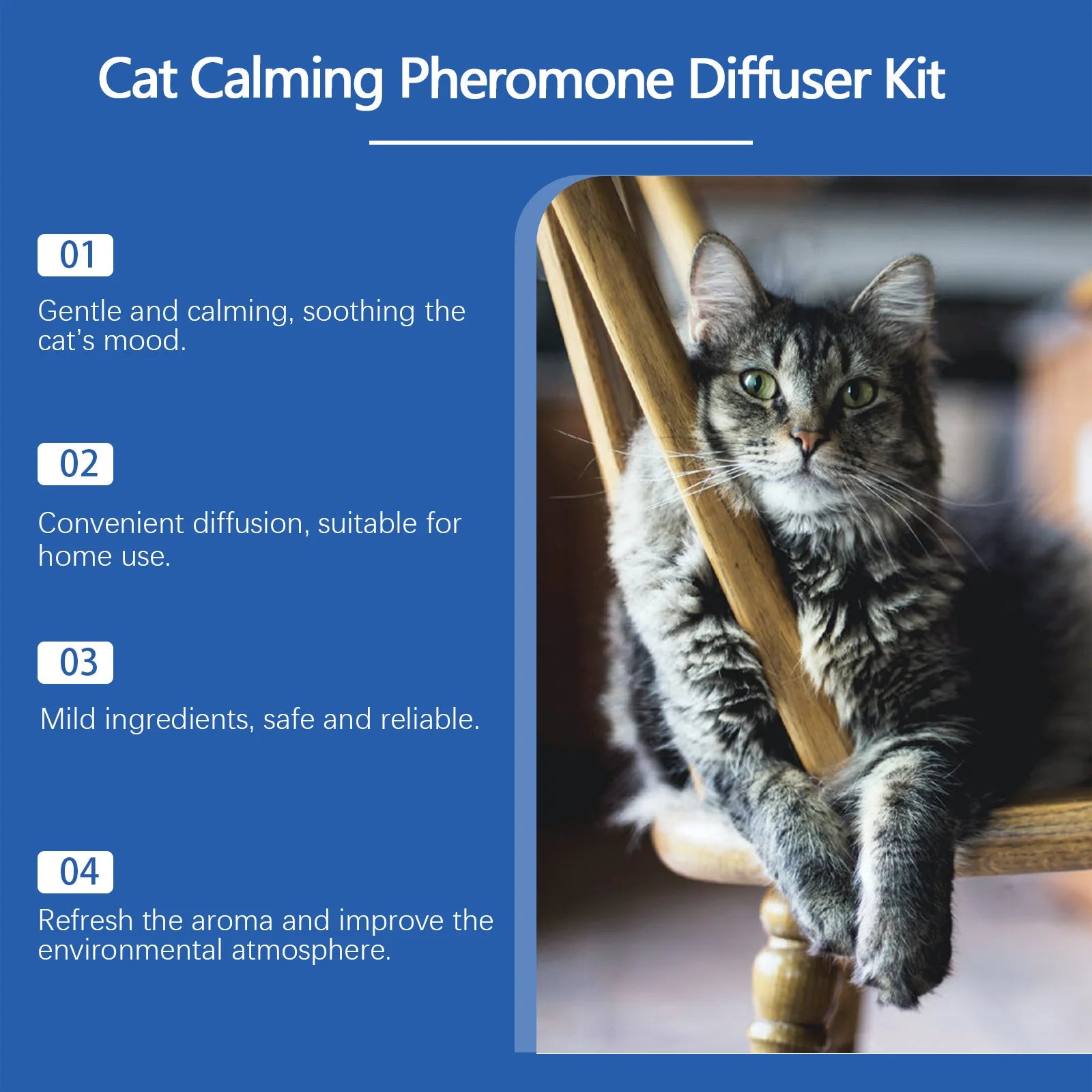 Pet Pheromone Diffuser Plug-In for Cats & Dogs - 45ml Stress Relief System | CalmPaws