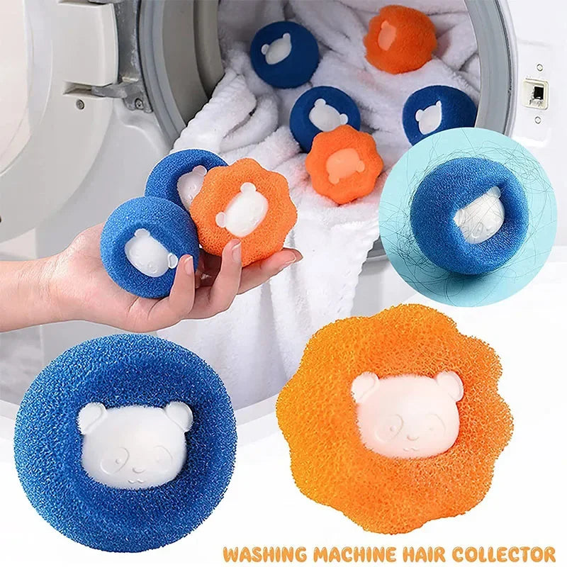 Pet Hair Remover Laundry Balls - Reusable Washing Machine Fur Catcher 10-Pack | FurAway