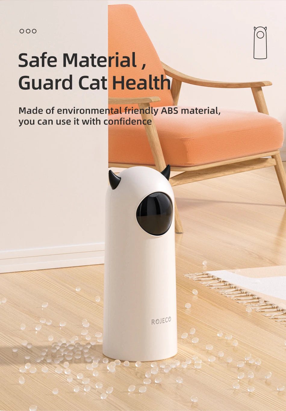 Interactive Cat Toy LED Laser - Automatic Smart Teasing for Indoor Cats | PlayMeow