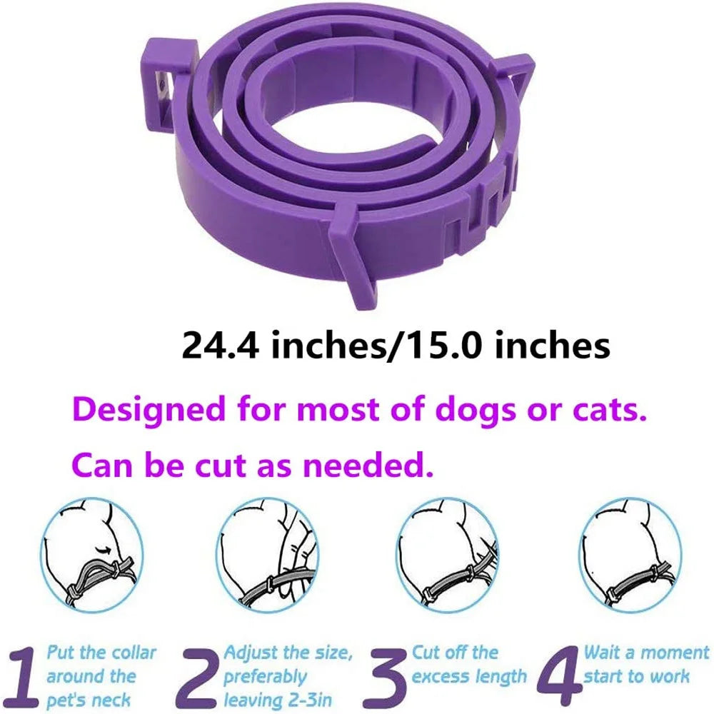 Pet Calming Collar for Dogs & Cats - 60-Day Anxiety Relief with Natural Pheromones | PetZen