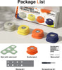 Recordable training buttons with packaging and components listed