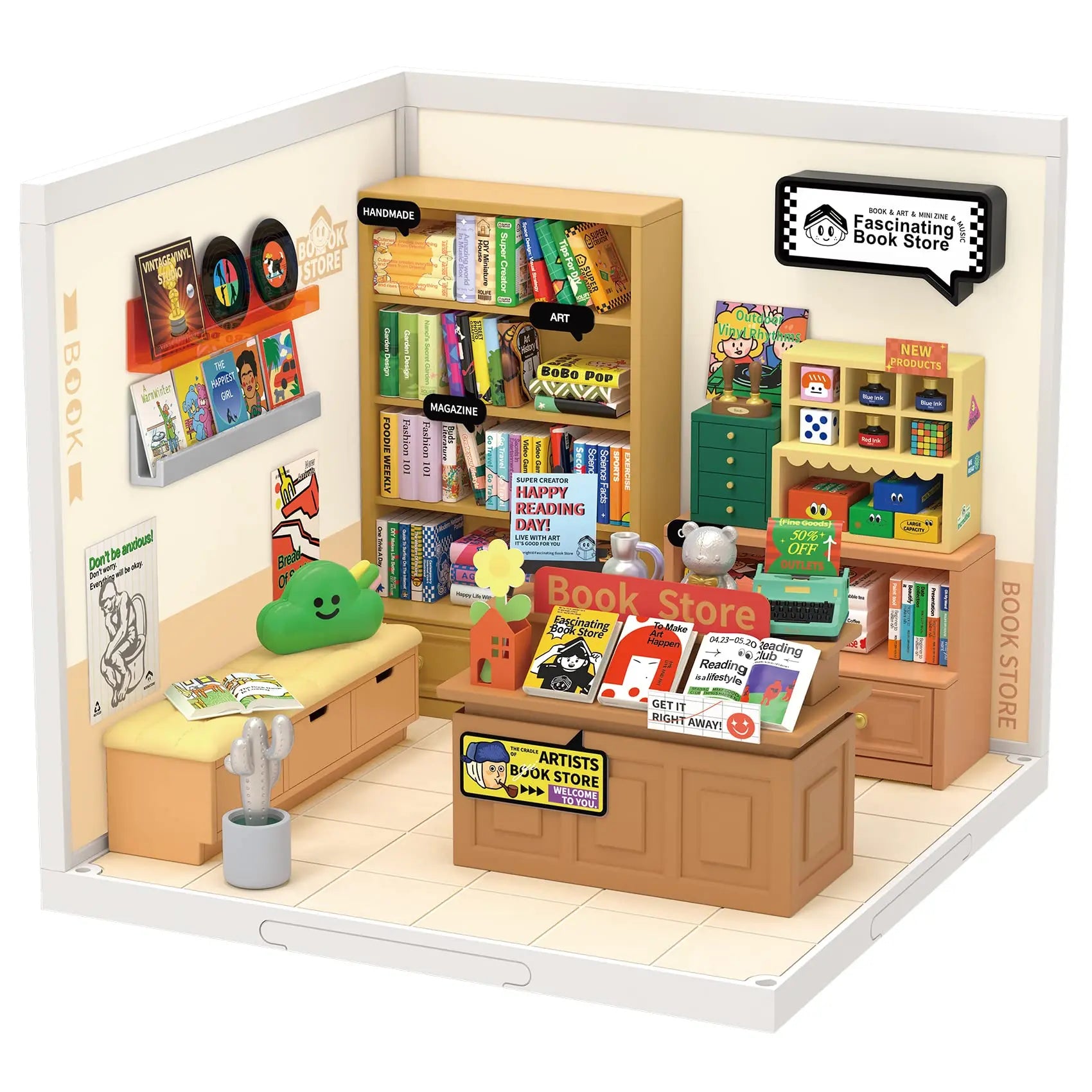 Tiny House Building Kit - Light & Collect DIY Mini Universe Series | MiniCraft