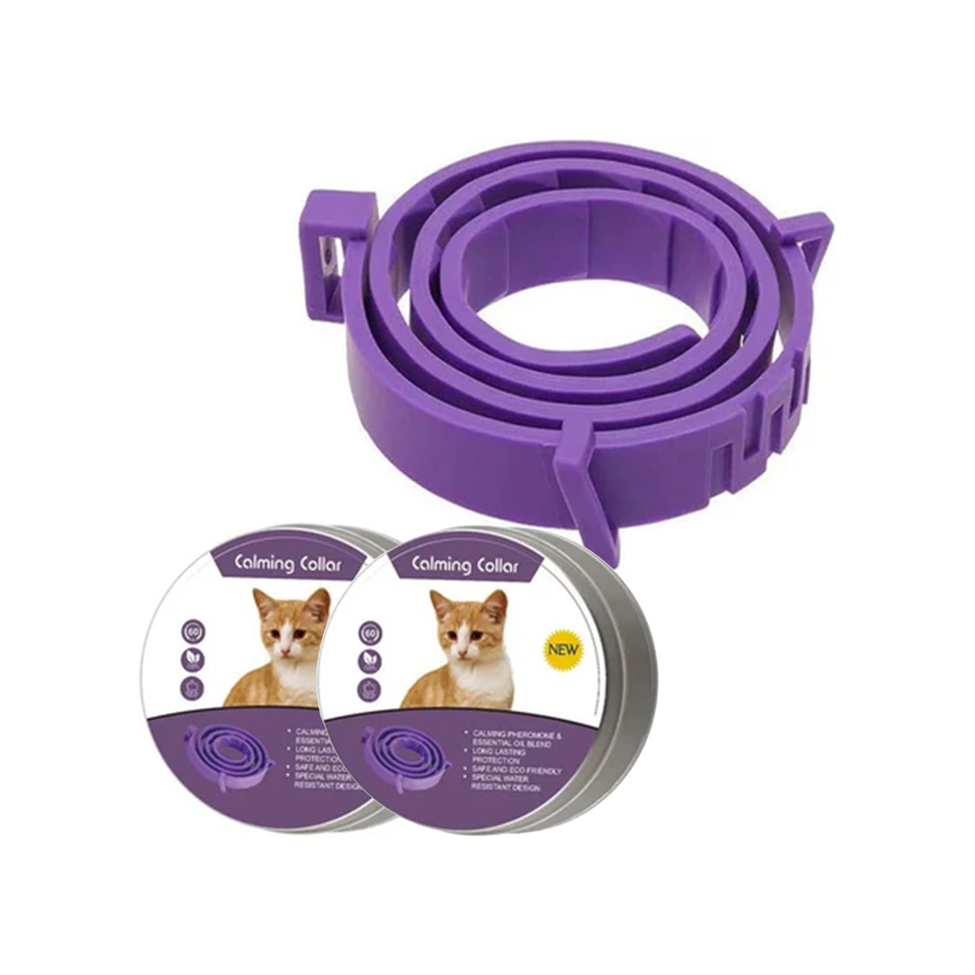 Pet Calming Collar for Dogs & Cats - 60-Day Anxiety Relief with Natural Pheromones | PetZen
