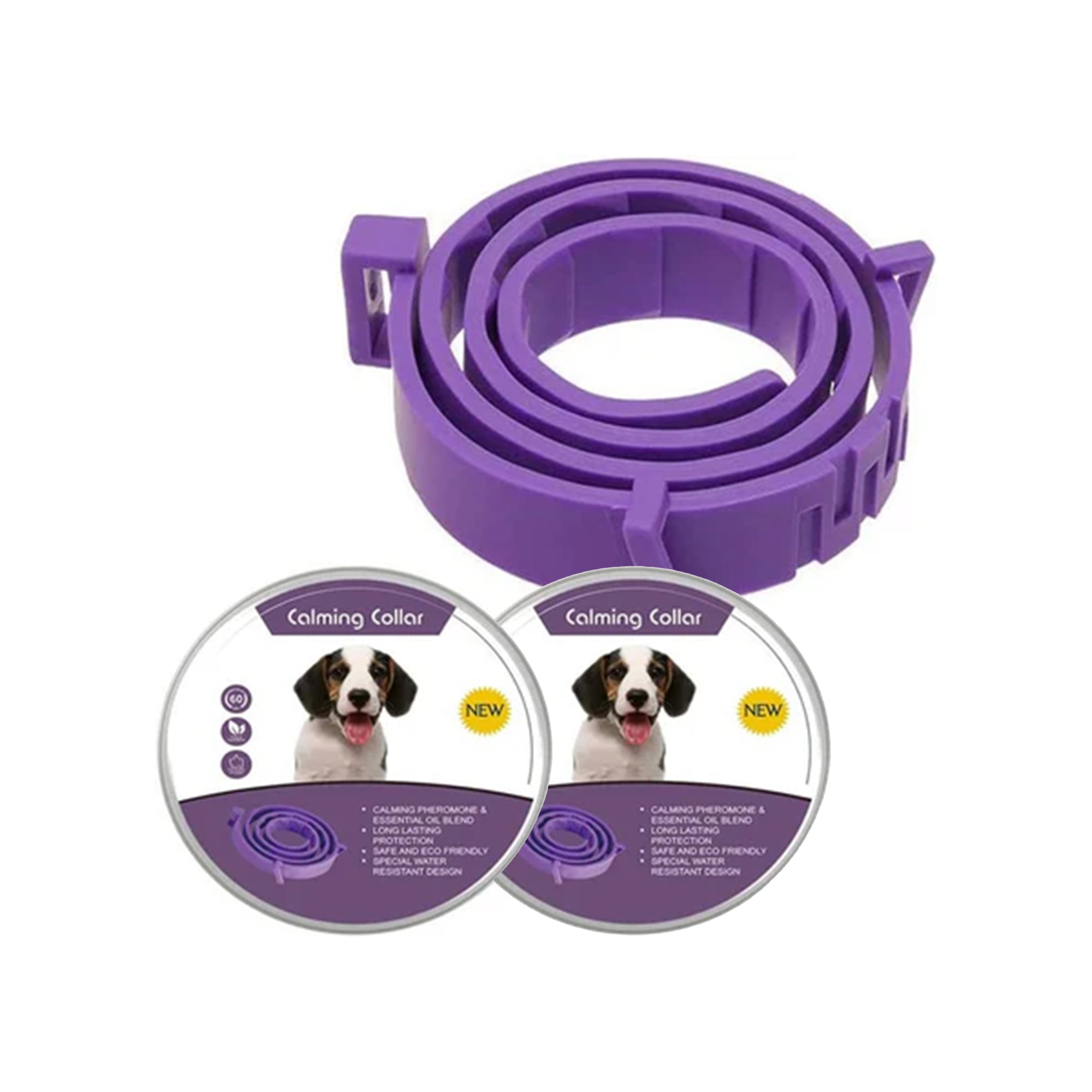 Pet Calming Collar for Dogs & Cats - 60-Day Anxiety Relief with Natural Pheromones | PetZen