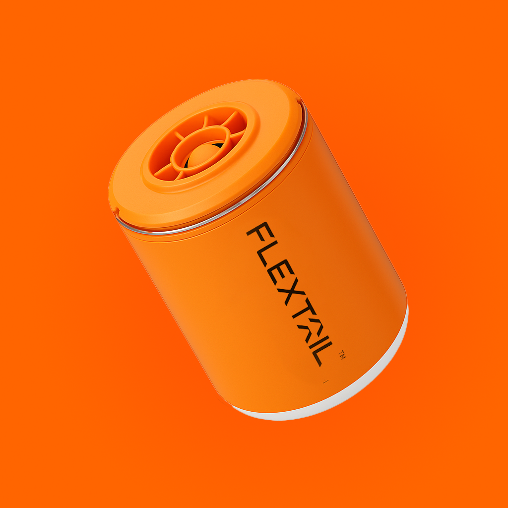 Inflatable Tiny Air Pump 2X - Portable Light & Seal Device | FlexPump
