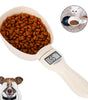 Pet weighing spoon