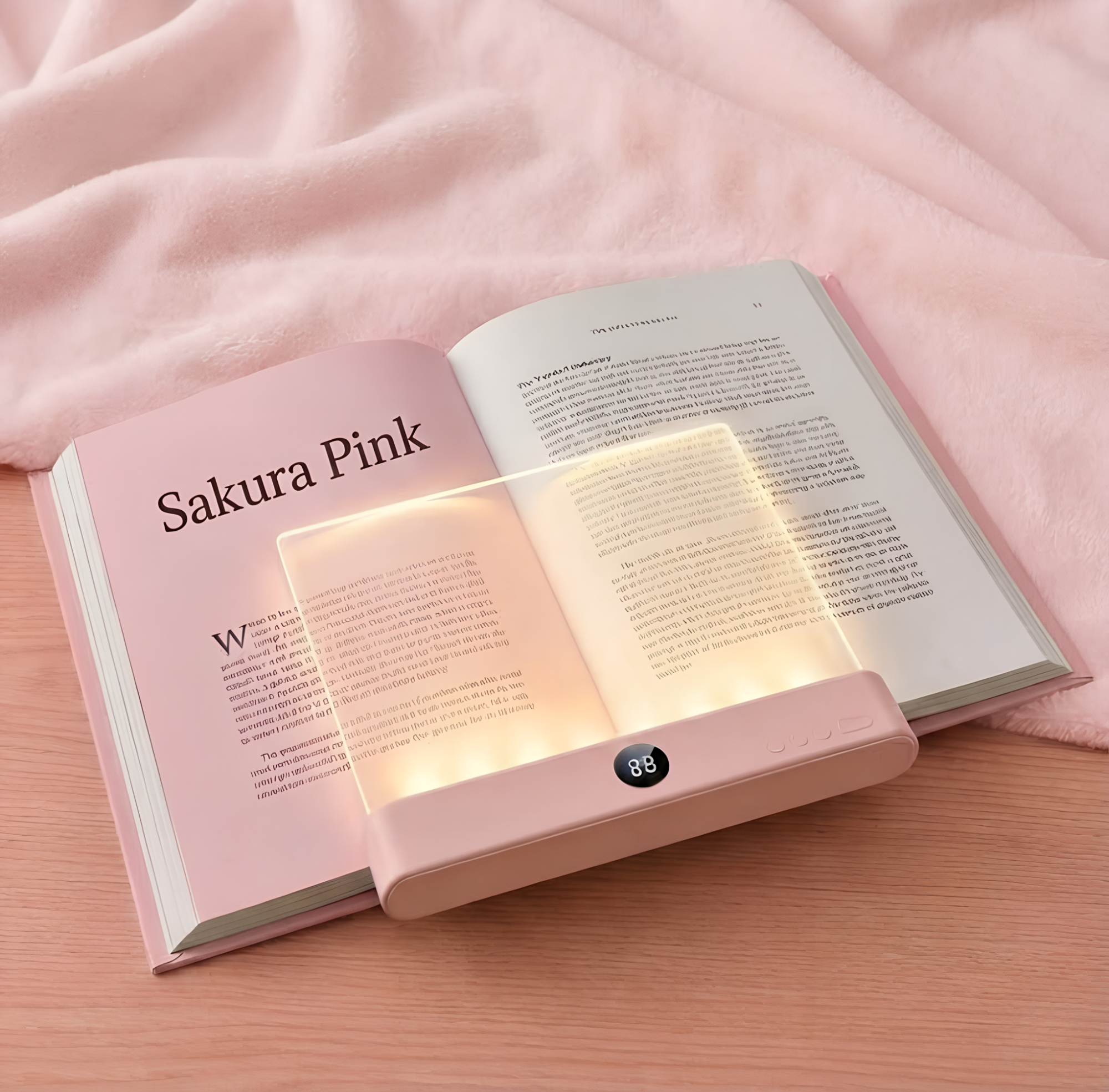 LED Book Light | 2-in-1 Reading Lamp & Night Light | 3 Color Temps | USB Rechargeable | Timer