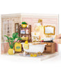 Tiny House Building Kit - Light & Collect DIY Mini Universe Series | MiniCraft