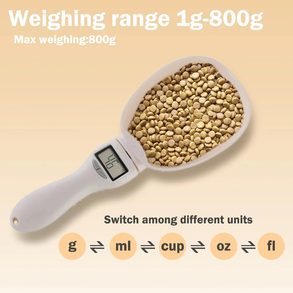 Showing various units in which food can be measured