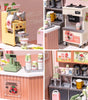 Tiny House Building Kit - Light & Collect DIY Mini Universe Series | MiniCraft