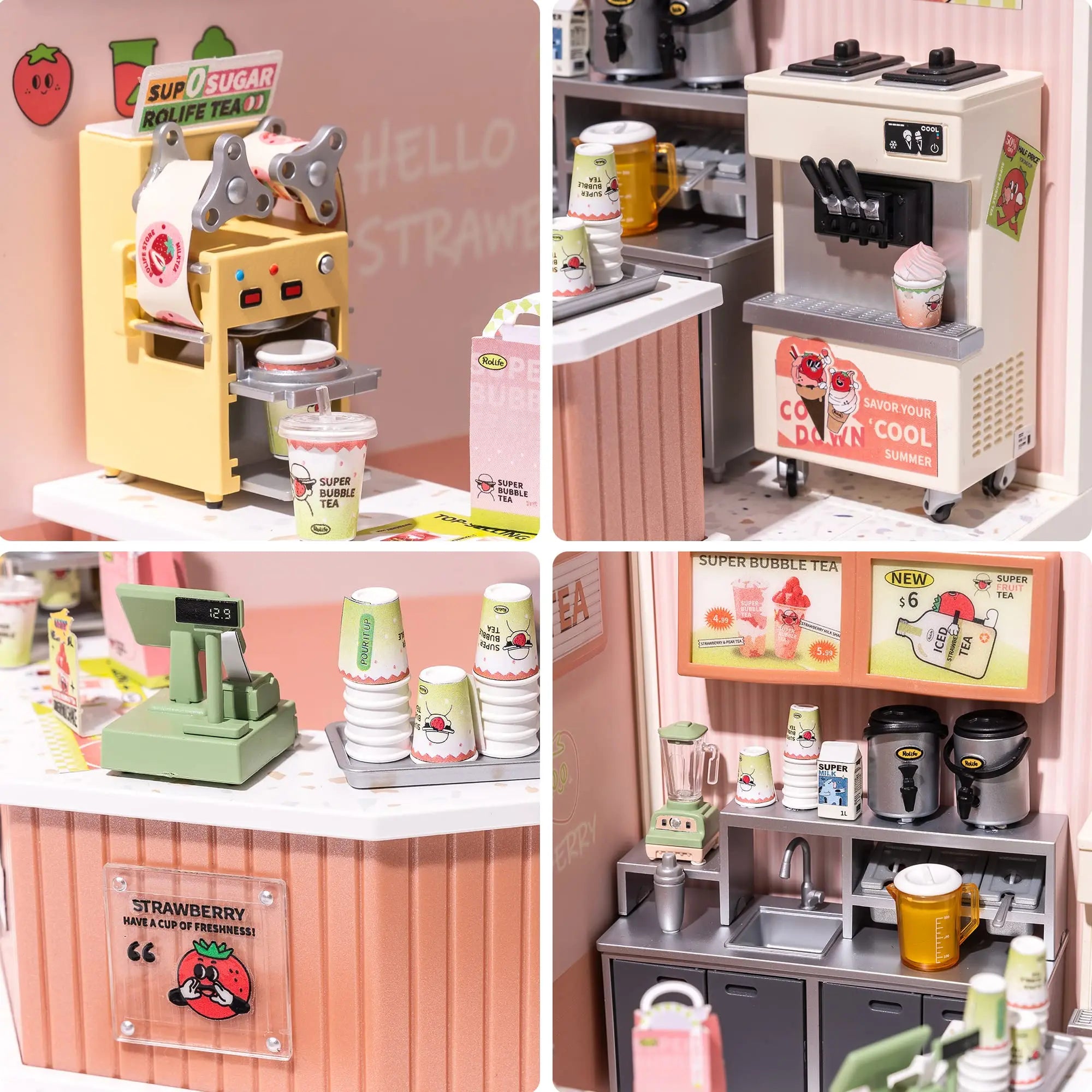 Tiny House Building Kit - Light & Collect DIY Mini Universe Series | MiniCraft